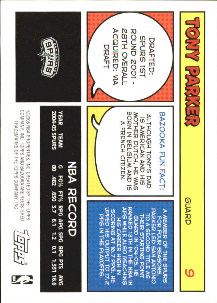 B6670- 2005-06 Bazooka Bk Card #s 1-220 +Inserts -You Pick- 15+ FREE US SHIP - Picture 19 of 441