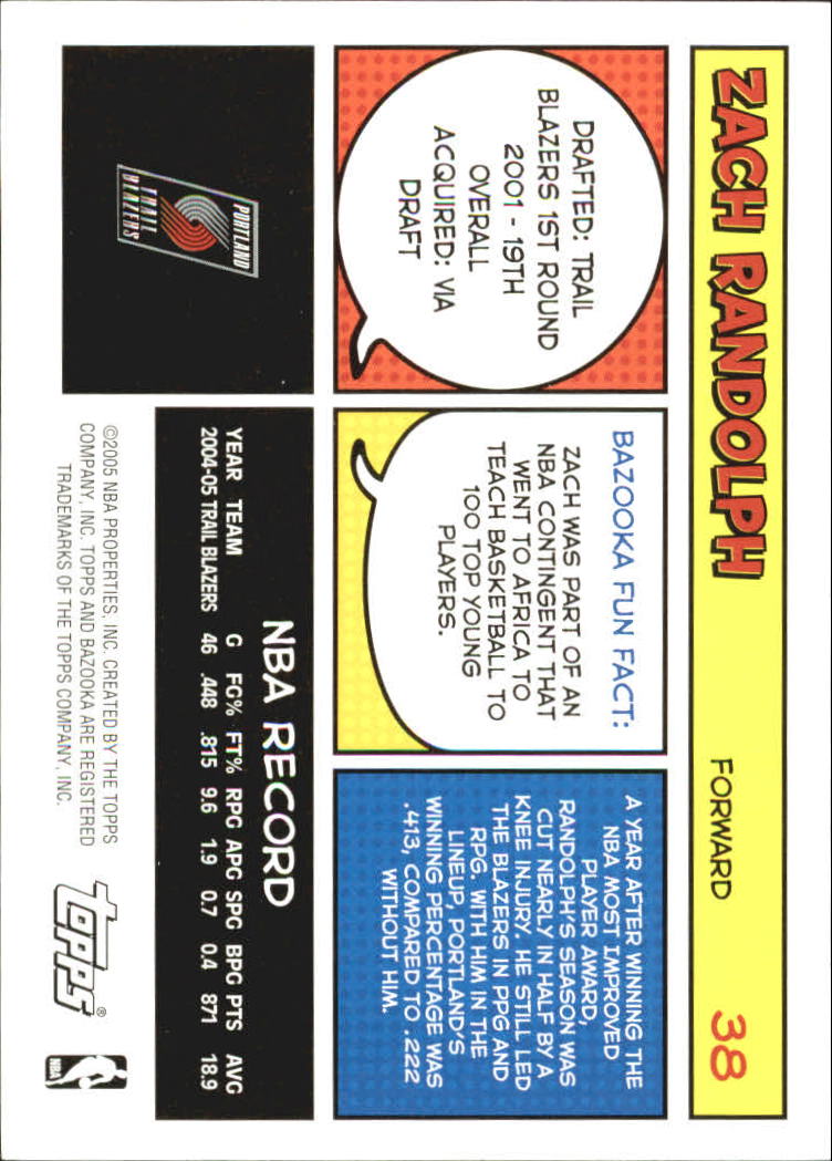 B6670- 2005-06 Bazooka Bk Card #s 1-220 +Inserts -You Pick- 15+ FREE US SHIP - Picture 75 of 441