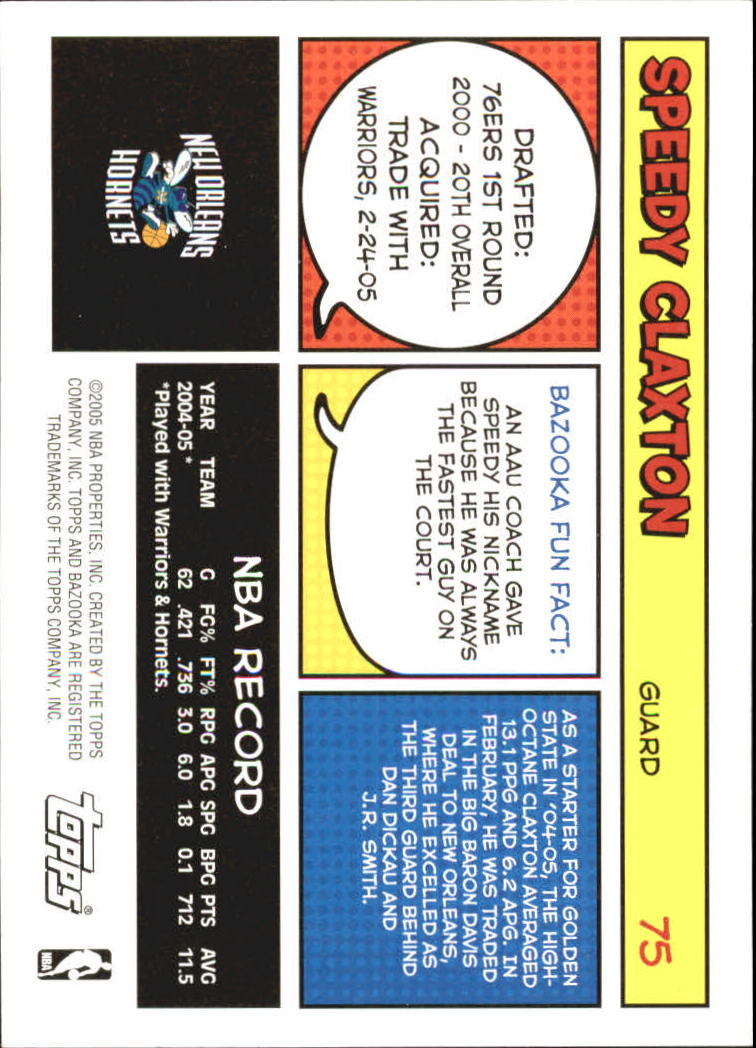 B6670- 2005-06 Bazooka Bk Card #s 1-220 +Inserts -You Pick- 15+ FREE US SHIP - Picture 147 of 441