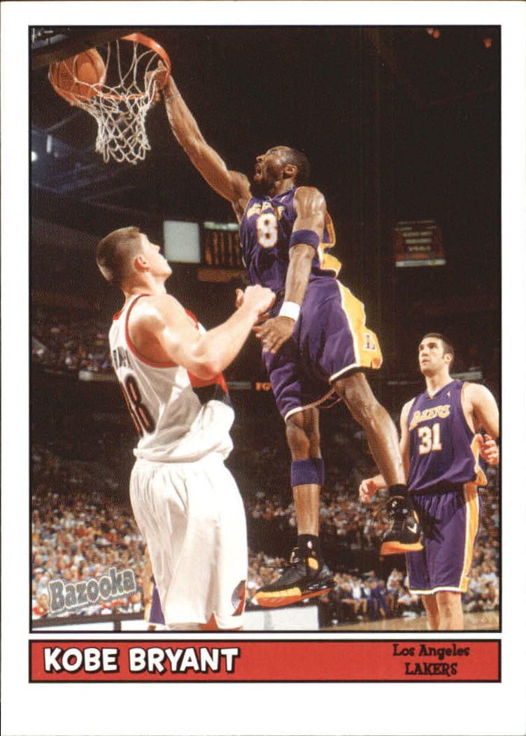 2005-06 Bazooka #78 Kobe Bryant