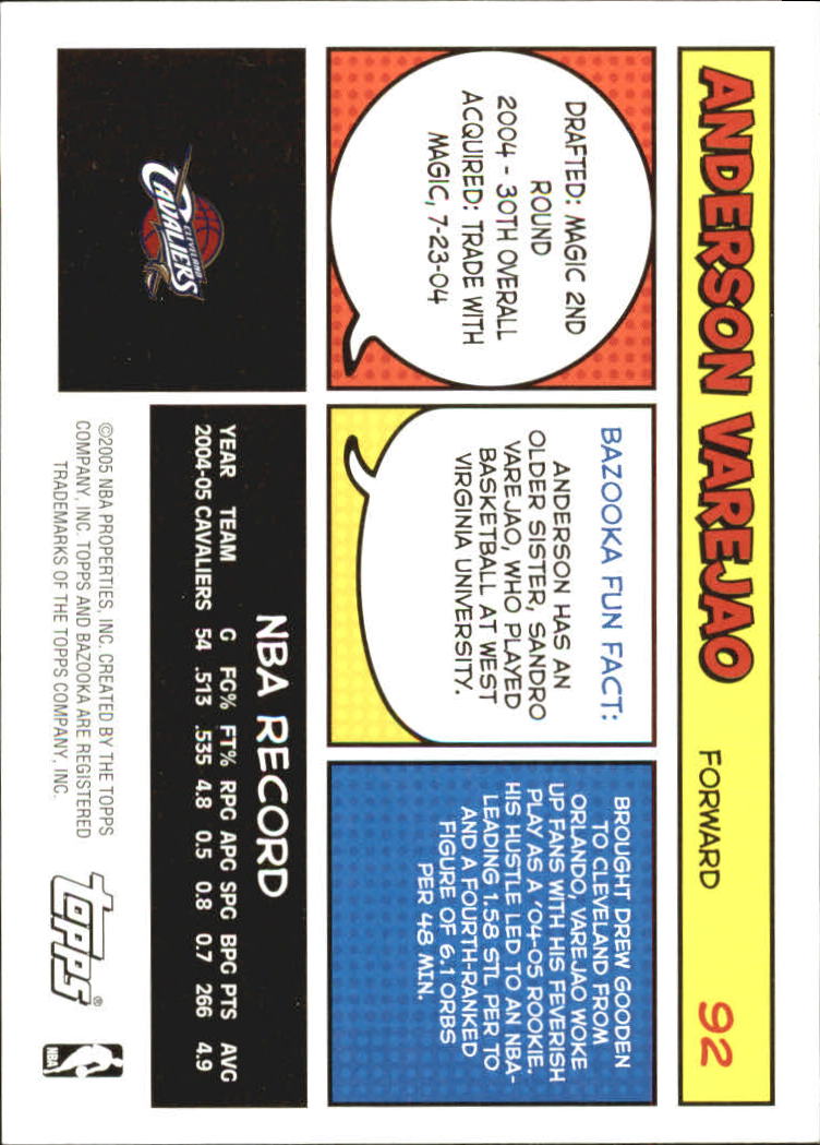 B6670- 2005-06 Bazooka Bk Card #s 1-220 +Inserts -You Pick- 15+ FREE US SHIP - Picture 181 of 441