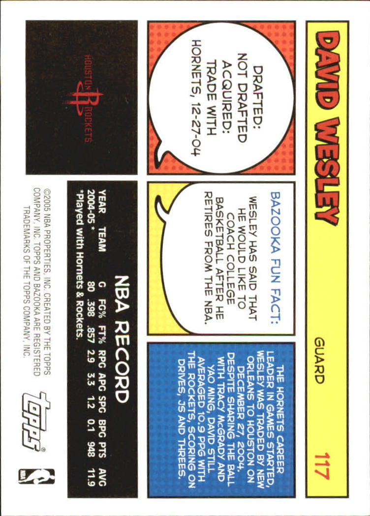 B6670- 2005-06 Bazooka Bk Card #s 1-220 +Inserts -You Pick- 15+ FREE US SHIP - Picture 231 of 441