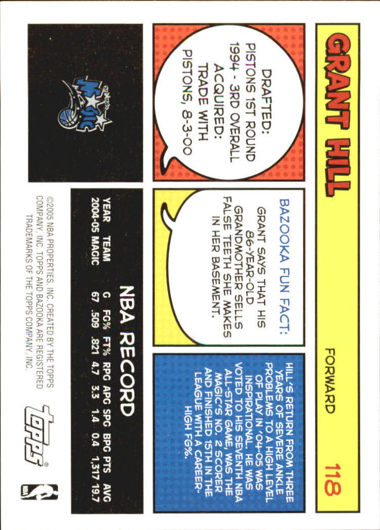 B6670- 2005-06 Bazooka Bk Card #s 1-220 +Inserts -You Pick- 15+ FREE US SHIP - Picture 233 of 441