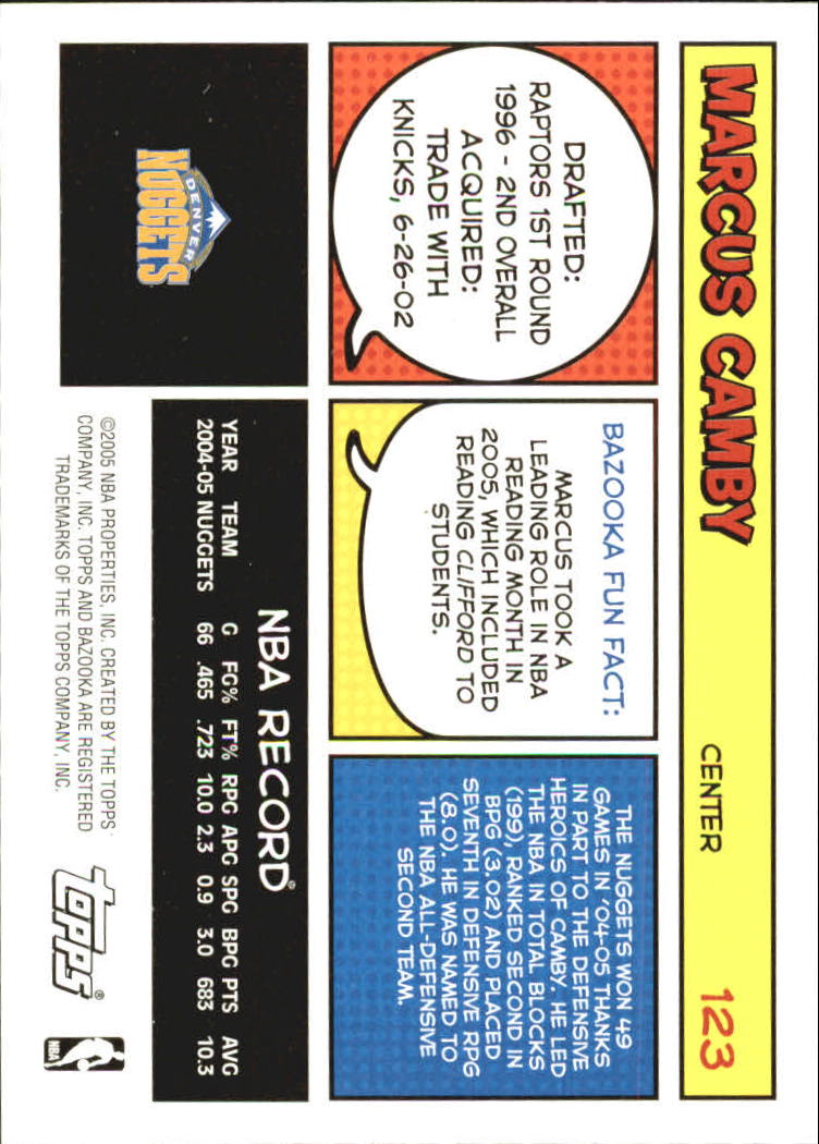 B6670- 2005-06 Bazooka Bk Card #s 1-220 +Inserts -You Pick- 15+ FREE US SHIP - Picture 243 of 441