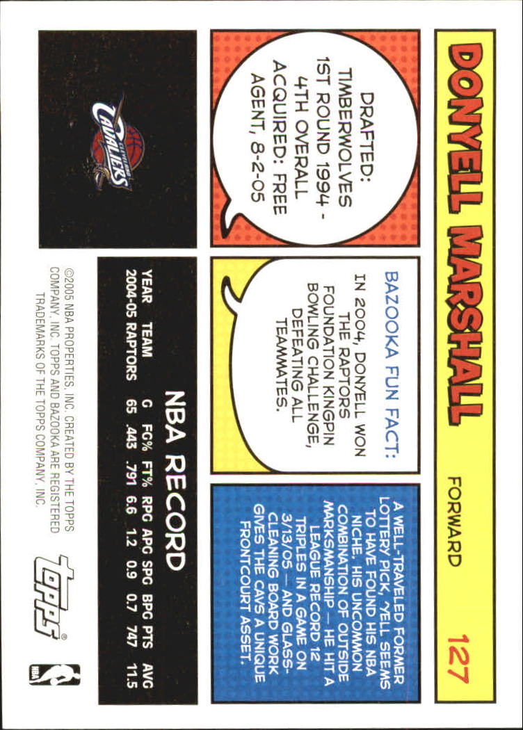 B6670- 2005-06 Bazooka Bk Card #s 1-220 +Inserts -You Pick- 15+ FREE US SHIP - Picture 251 of 441