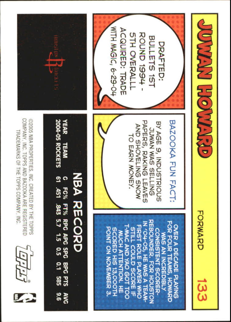 B6670- 2005-06 Bazooka Bk Card #s 1-220 +Inserts -You Pick- 15+ FREE US SHIP - Picture 263 of 441
