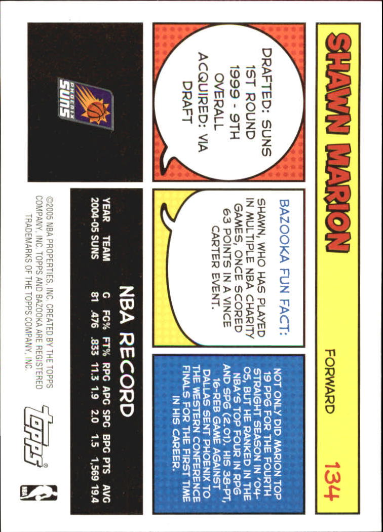 B6670- 2005-06 Bazooka Bk Card #s 1-220 +Inserts -You Pick- 15+ FREE US SHIP - Picture 265 of 441