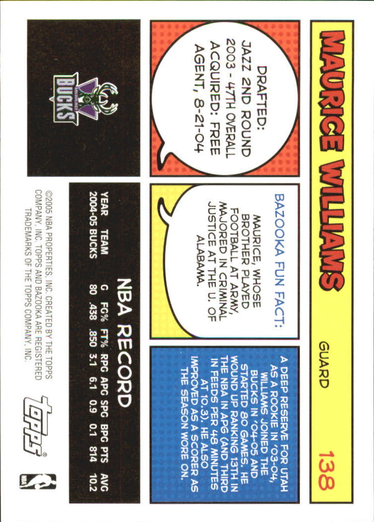 B6670- 2005-06 Bazooka Bk Card #s 1-220 +Inserts -You Pick- 15+ FREE US SHIP - Picture 273 of 441