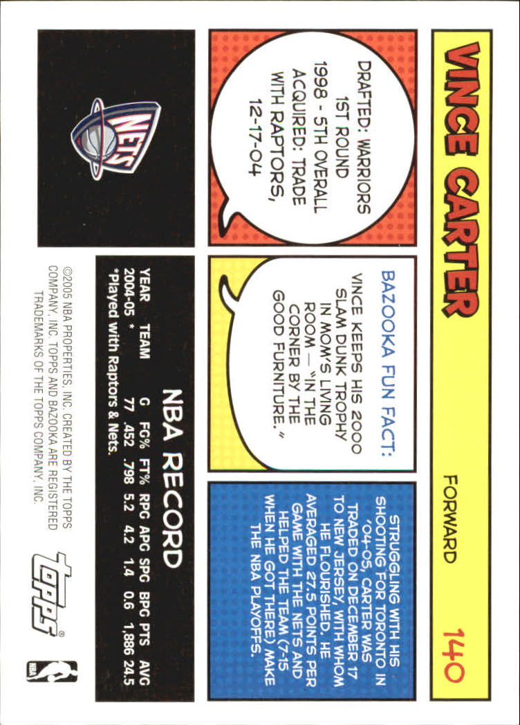 B6670- 2005-06 Bazooka Bk Card #s 1-220 +Inserts -You Pick- 15+ FREE US SHIP - Picture 277 of 441