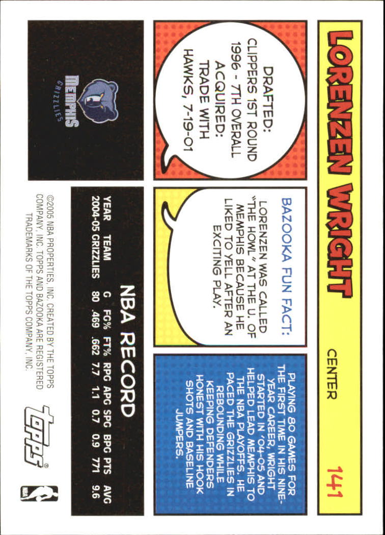 B6670- 2005-06 Bazooka Bk Card #s 1-220 +Inserts -You Pick- 15+ FREE US SHIP - Picture 279 of 441