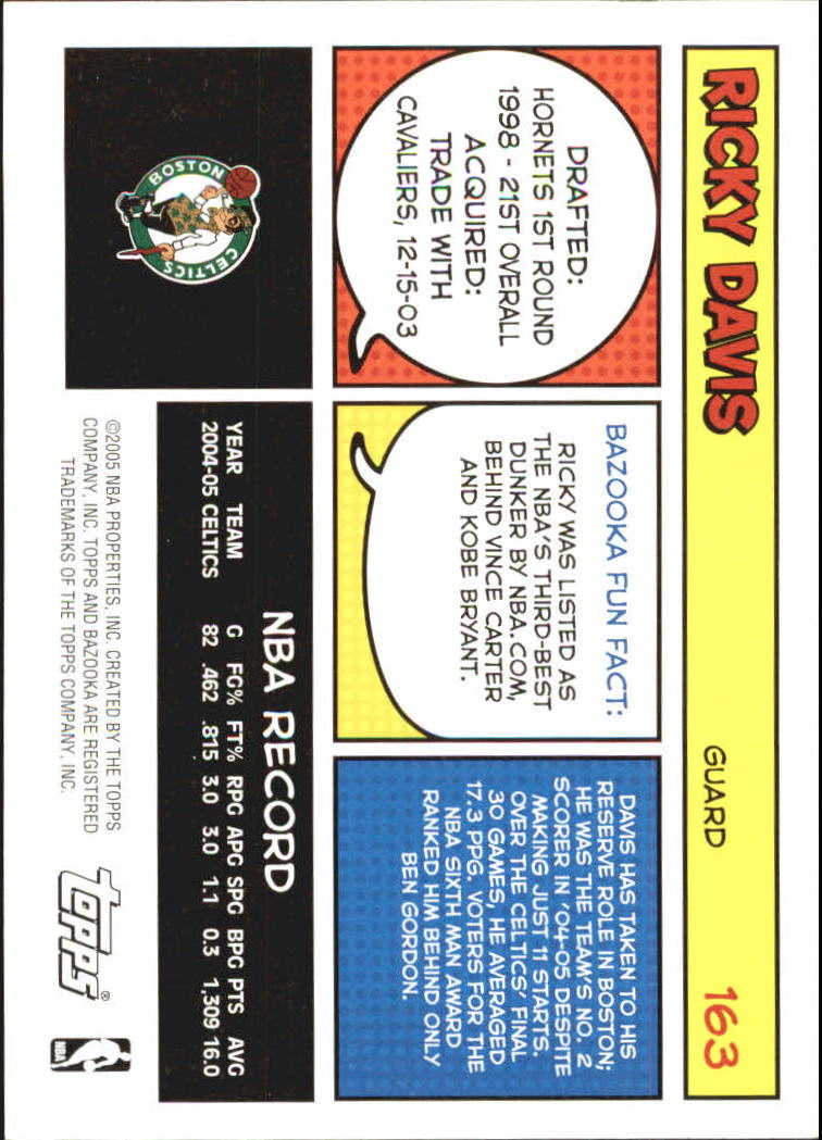 B6670- 2005-06 Bazooka Bk Card #s 1-220 +Inserts -You Pick- 15+ FREE US SHIP - Picture 323 of 441