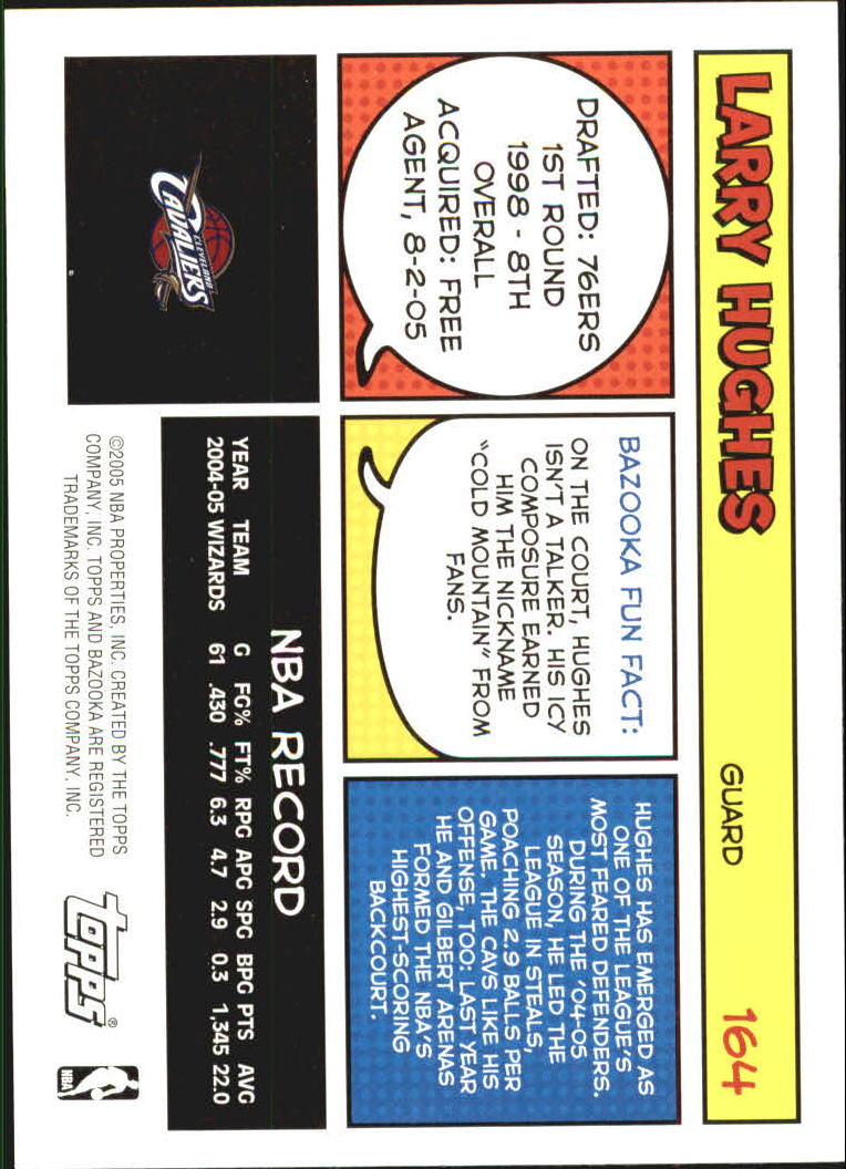 B6670- 2005-06 Bazooka Bk Card #s 1-220 +Inserts -You Pick- 15+ FREE US SHIP - Picture 325 of 441