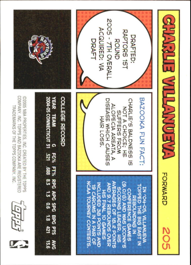 B6670- 2005-06 Bazooka Bk Card #s 1-220 +Inserts -You Pick- 15+ FREE US SHIP - Picture 405 of 441