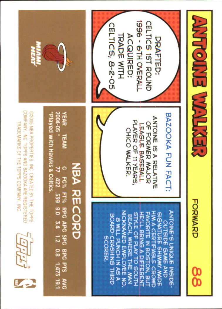B6670- 2005-06 Bazooka Gold Basketball Cards 1-220 -You Pick- 15+ FREE US SHIP - Picture 165 of 409