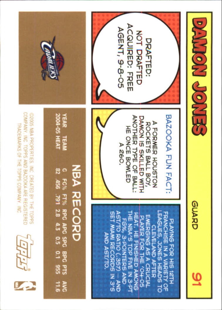B6670- 2005-06 Bazooka Gold Basketball Cards 1-220 -You Pick- 15+ FREE US SHIP - Picture 171 of 409