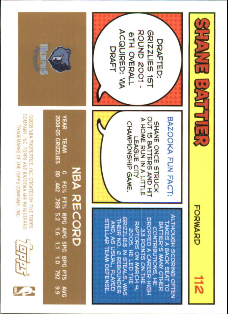 B6670- 2005-06 Bazooka Gold Basketball Cards 1-220 -You Pick- 15+ FREE US SHIP - Picture 209 of 409