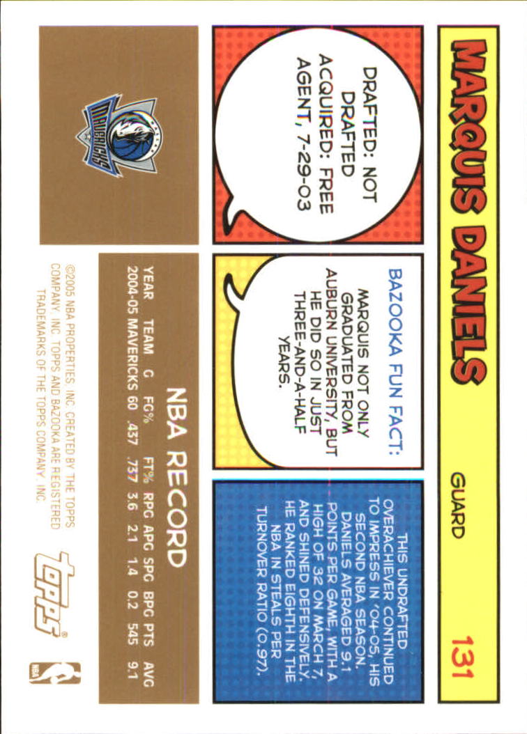 B6670- 2005-06 Bazooka Gold Basketball Cards 1-220 -You Pick- 15+ FREE US SHIP - Picture 243 of 409