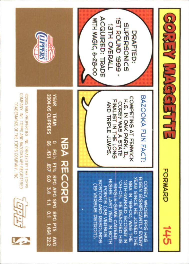 B6670- 2005-06 Bazooka Gold Basketball Cards 1-220 -You Pick- 15+ FREE US SHIP - Picture 271 of 409