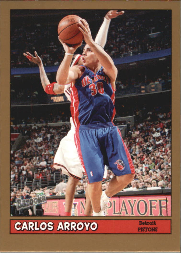 B6670- 2005-06 Bazooka Gold Basketball Cards 1-220 -You Pick- 15+ FREE US SHIP - Picture 285 of 409