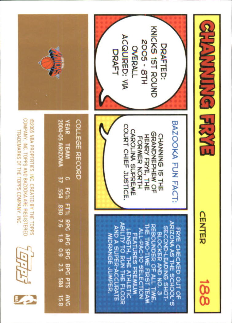 B6670- 2005-06 Bazooka Gold Basketball Cards 1-220 -You Pick- 15+ FREE US SHIP - Picture 350 of 409