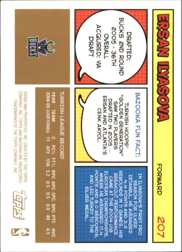B6670- 2005-06 Bazooka Gold Basketball Cards 1-220 -You Pick- 15+ FREE US SHIP - Picture 385 of 409