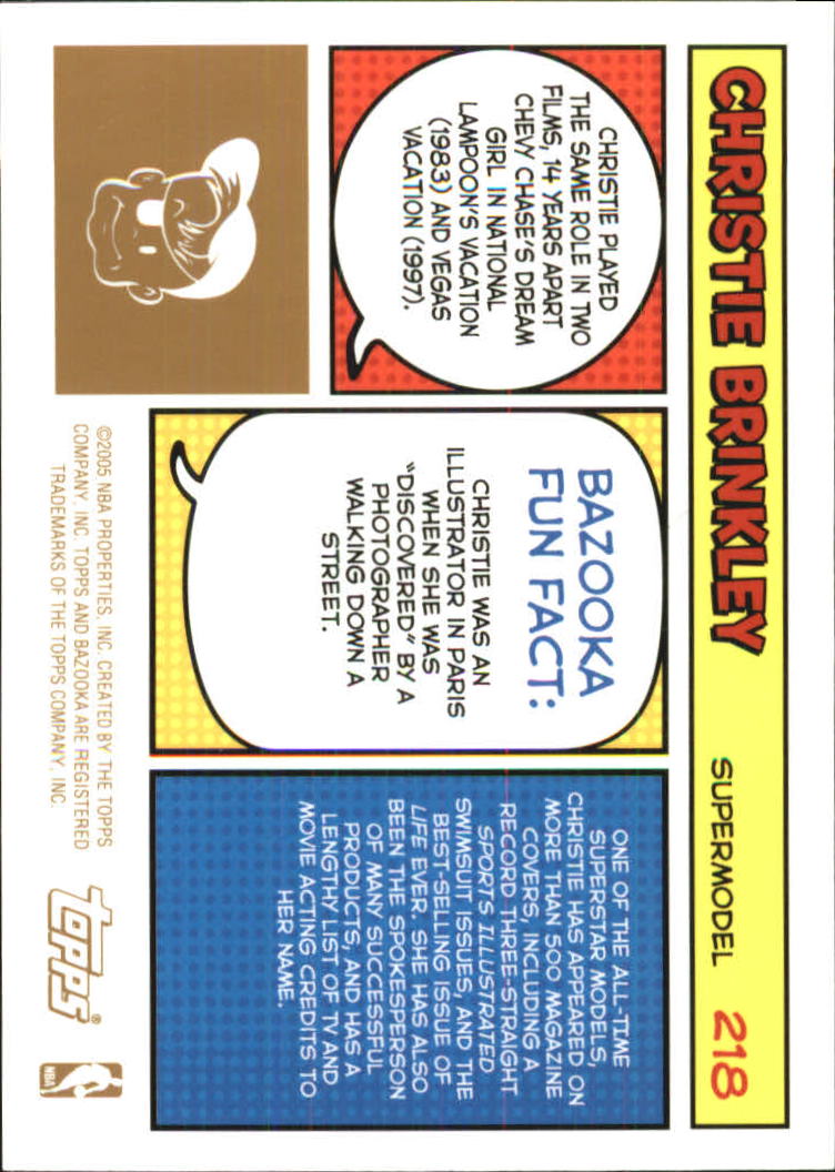 B6670- 2005-06 Bazooka Gold Basketball Cards 1-220 -You Pick- 15+ FREE US SHIP - Picture 405 of 409