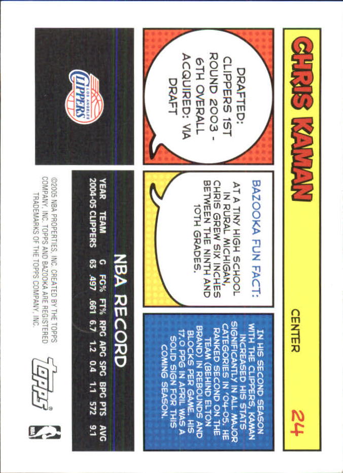 B6670- 2005-06 Bazooka Minis Basketball #s 1-220 -You Pick- 15+ FREE US SHIP - Picture 141 of 419