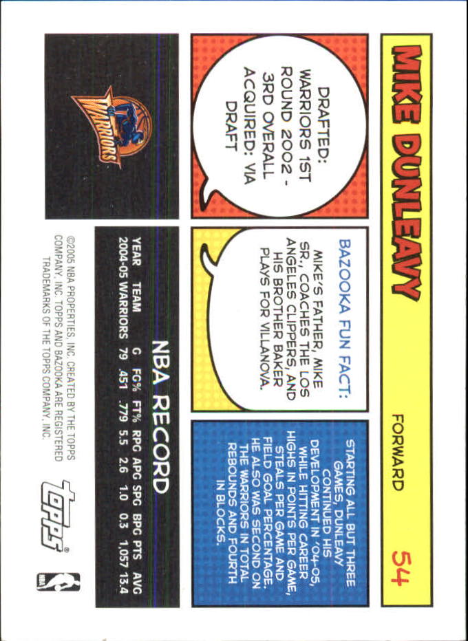B6670- 2005-06 Bazooka Minis Basketball #s 1-220 -You Pick- 15+ FREE US SHIP - Picture 33 of 419