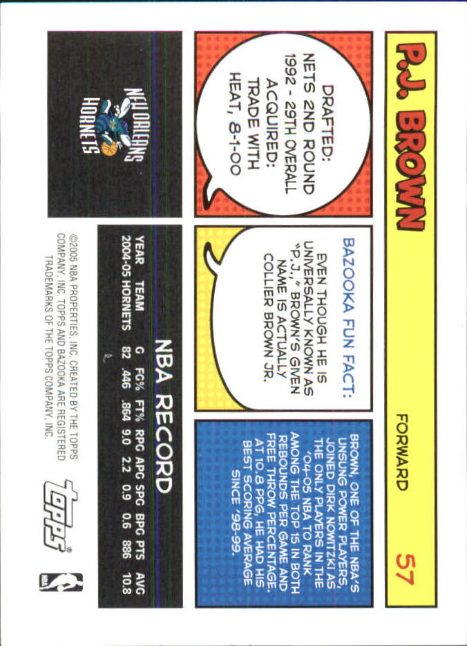 B6670- 2005-06 Bazooka Minis Basketball #s 1-220 -You Pick- 15+ FREE US SHIP - Picture 35 of 419