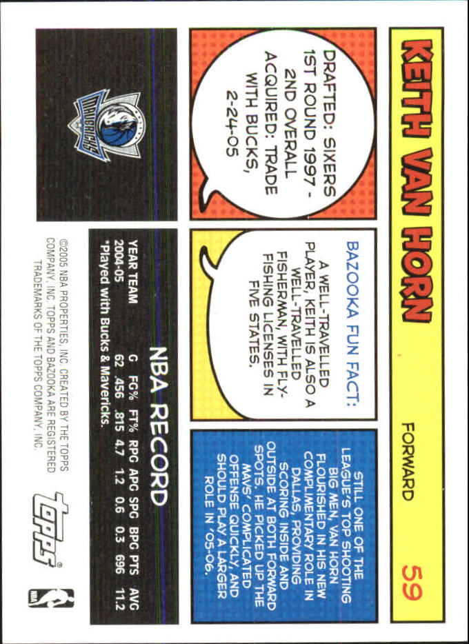 B6670- 2005-06 Bazooka Minis Basketball #s 1-220 -You Pick- 15+ FREE US SHIP - Picture 171 of 419