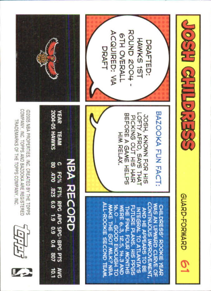 B6670- 2005-06 Bazooka Minis Basketball #s 1-220 -You Pick- 15+ FREE US SHIP - Picture 37 of 419