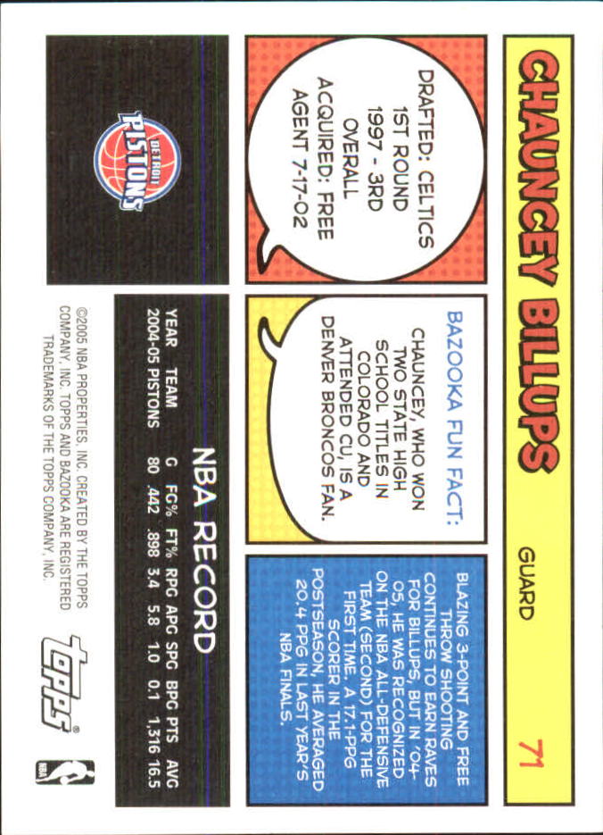 B6670- 2005-06 Bazooka Minis Basketball #s 1-220 -You Pick- 15+ FREE US SHIP - Picture 311 of 419