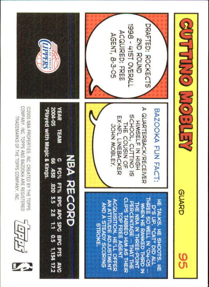 B6670- 2005-06 Bazooka Minis Basketball #s 1-220 -You Pick- 15+ FREE US SHIP - Picture 63 of 419