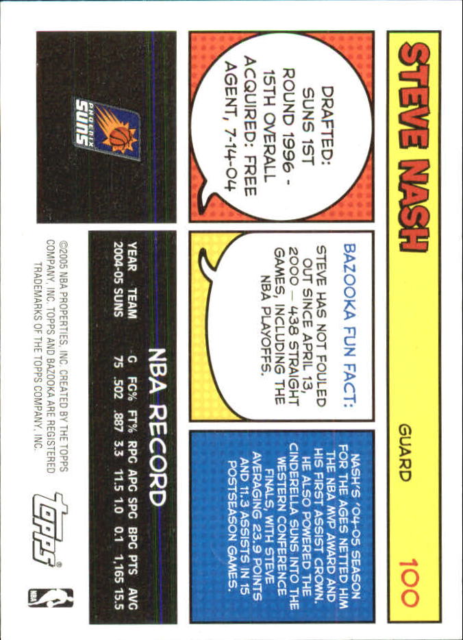 B6670- 2005-06 Bazooka Minis Basketball #s 1-220 -You Pick- 15+ FREE US SHIP - Picture 393 of 419