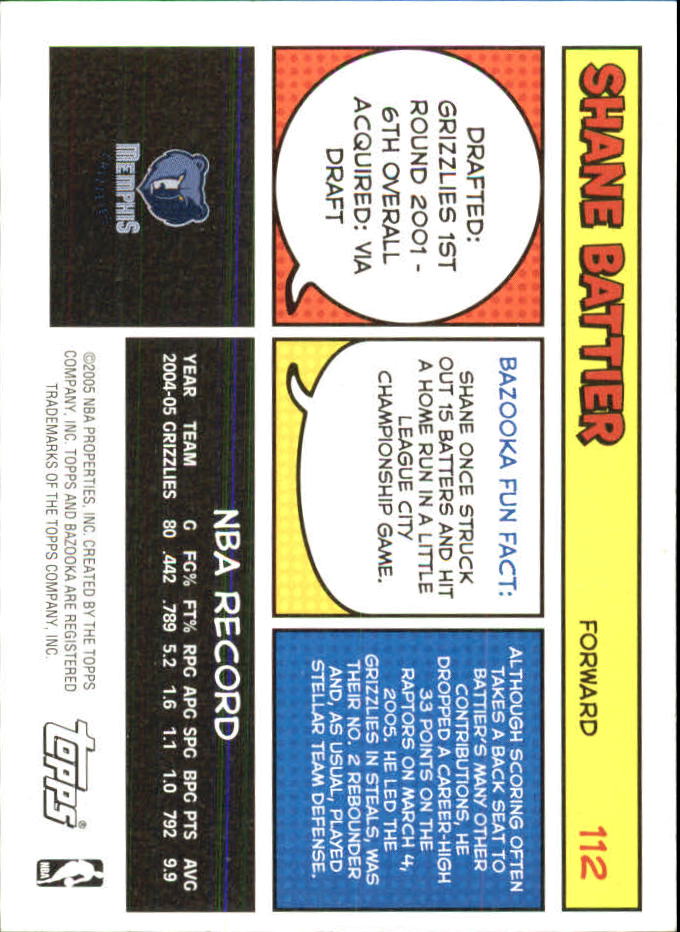 B6670- 2005-06 Bazooka Minis Basketball #s 1-220 -You Pick- 15+ FREE US SHIP - Picture 199 of 419
