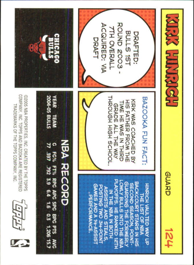 B6670- 2005-06 Bazooka Minis Basketball #s 1-220 -You Pick- 15+ FREE US SHIP - Picture 207 of 419