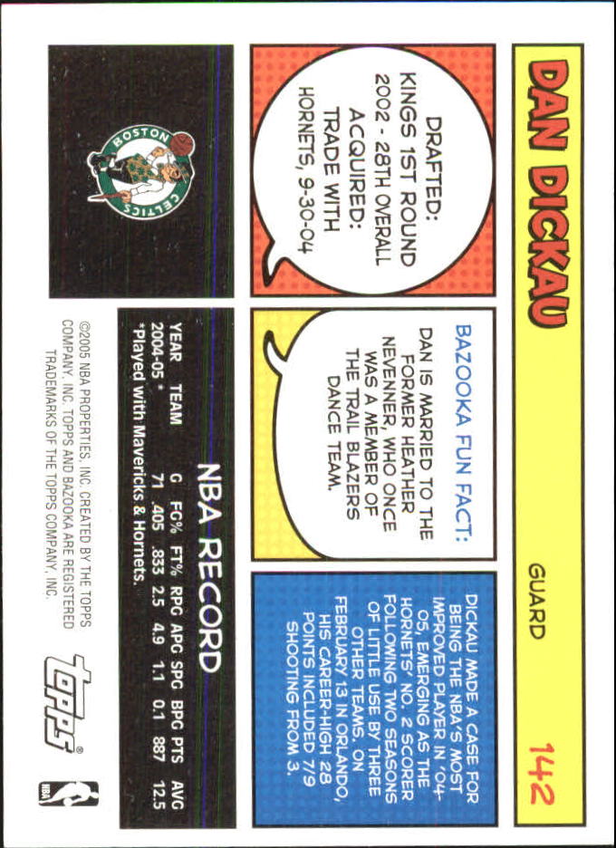 B6670- 2005-06 Bazooka Minis Basketball #s 1-220 -You Pick- 15+ FREE US SHIP - Picture 97 of 419