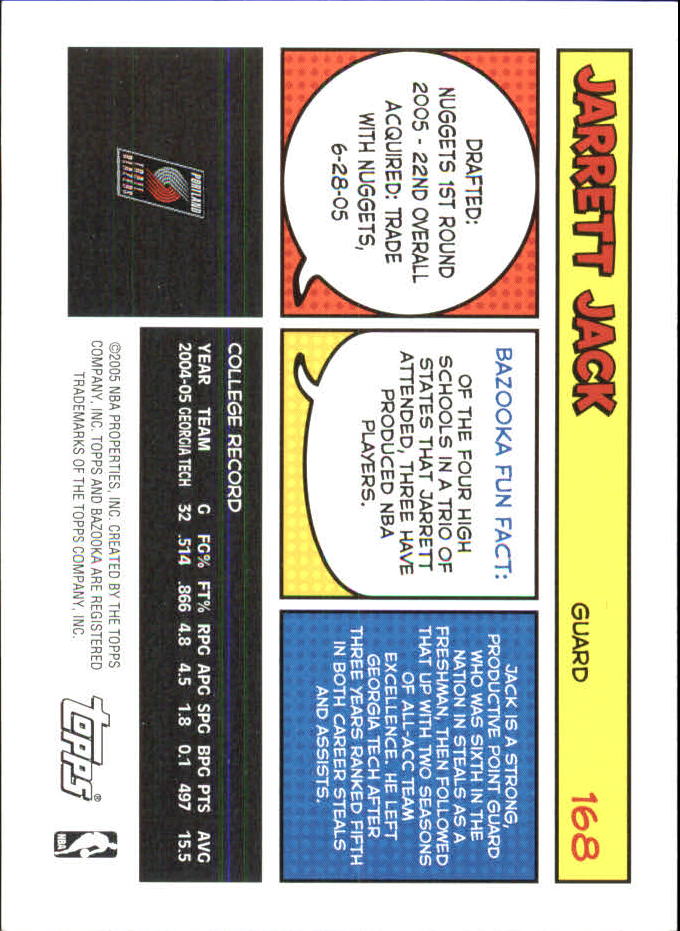 B6670- 2005-06 Bazooka Minis Basketball #s 1-220 -You Pick- 15+ FREE US SHIP - Picture 369 of 419