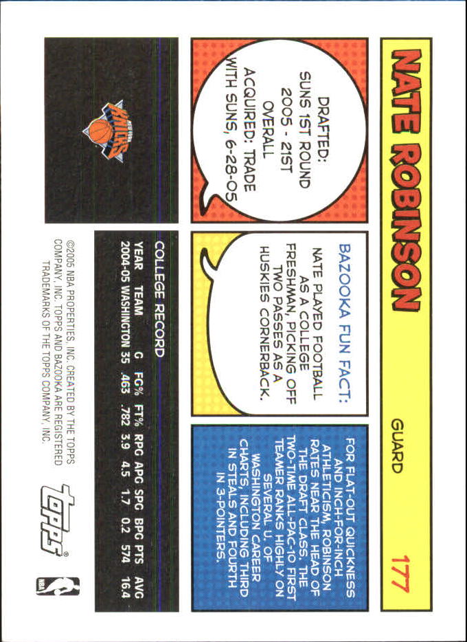 B6670- 2005-06 Bazooka Minis Basketball #s 1-220 -You Pick- 15+ FREE US SHIP - Picture 371 of 419