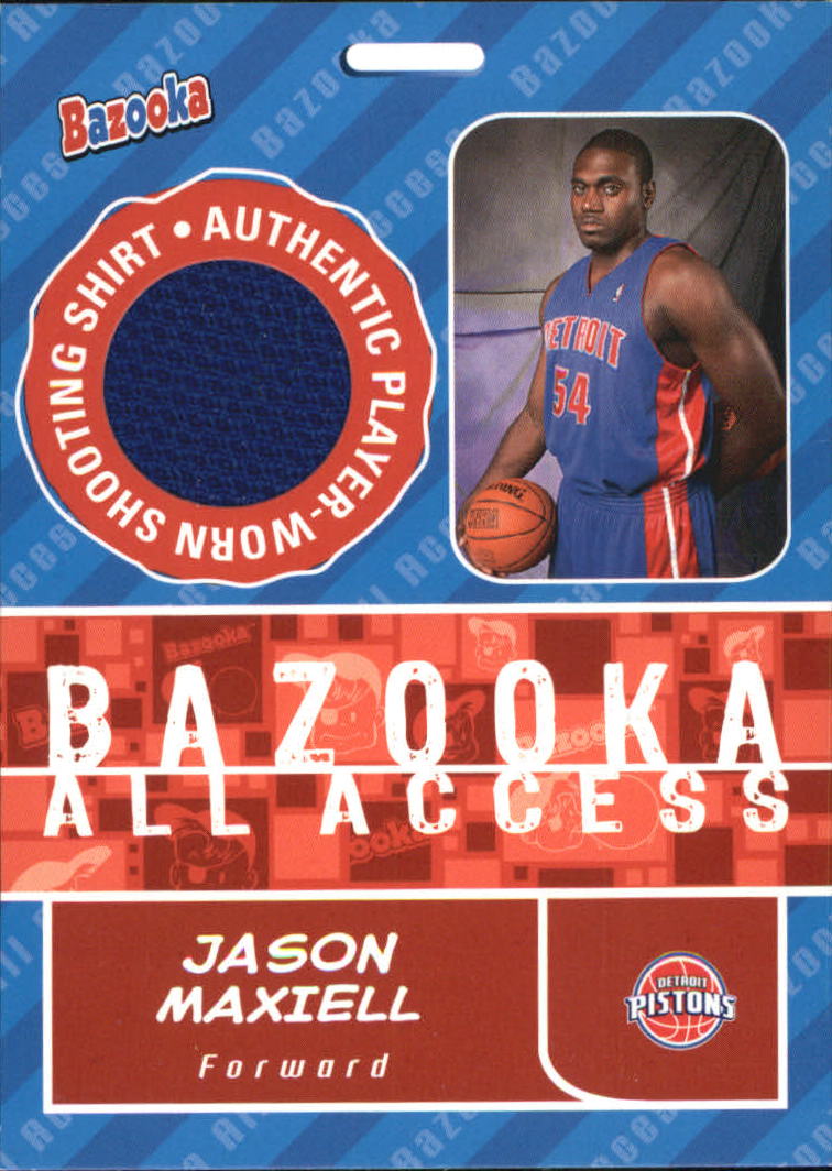 2005-06 Bazooka All-Access Relics #JM Jason Maxiell