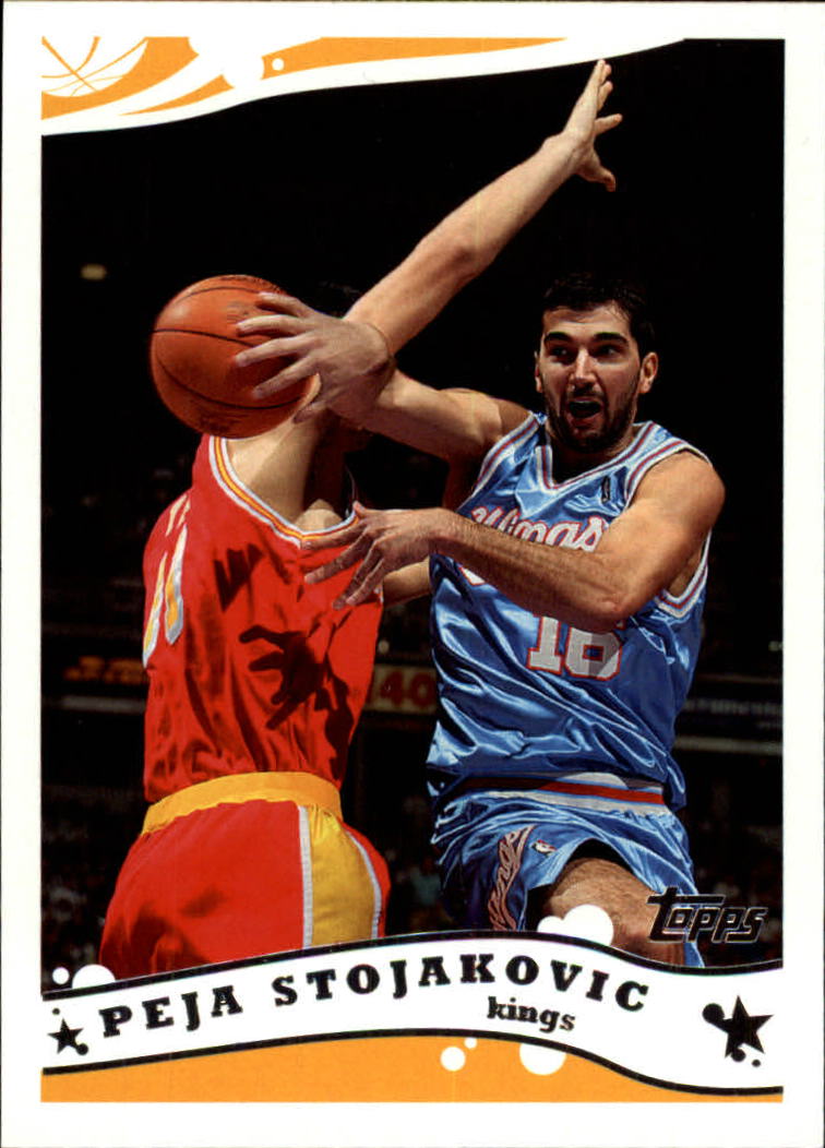 2005-06 Topps #43 Peja Stojakovic