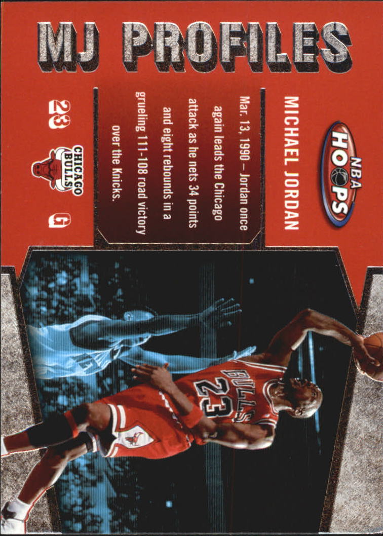 2005-06 Hoops MJ Profiles #MJ19 Michael Jordan