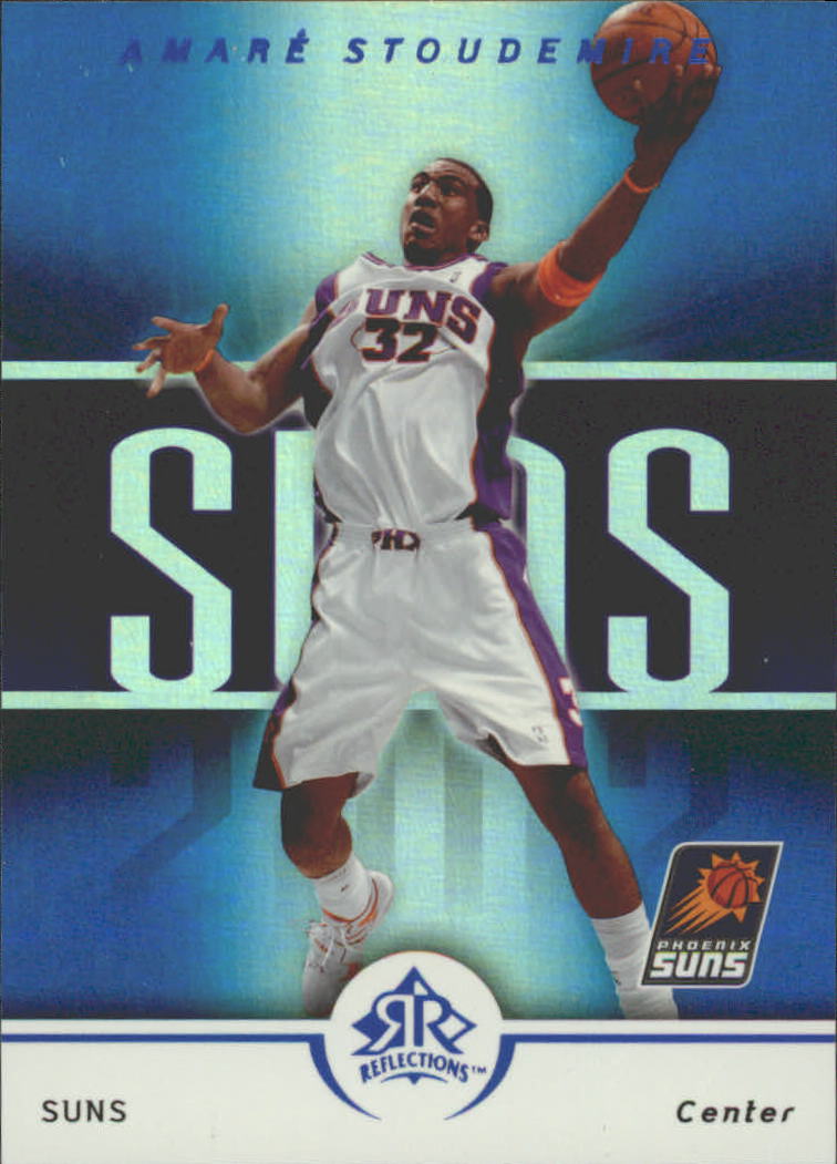 2005-06 Reflections Blue #76 Amare Stoudemire