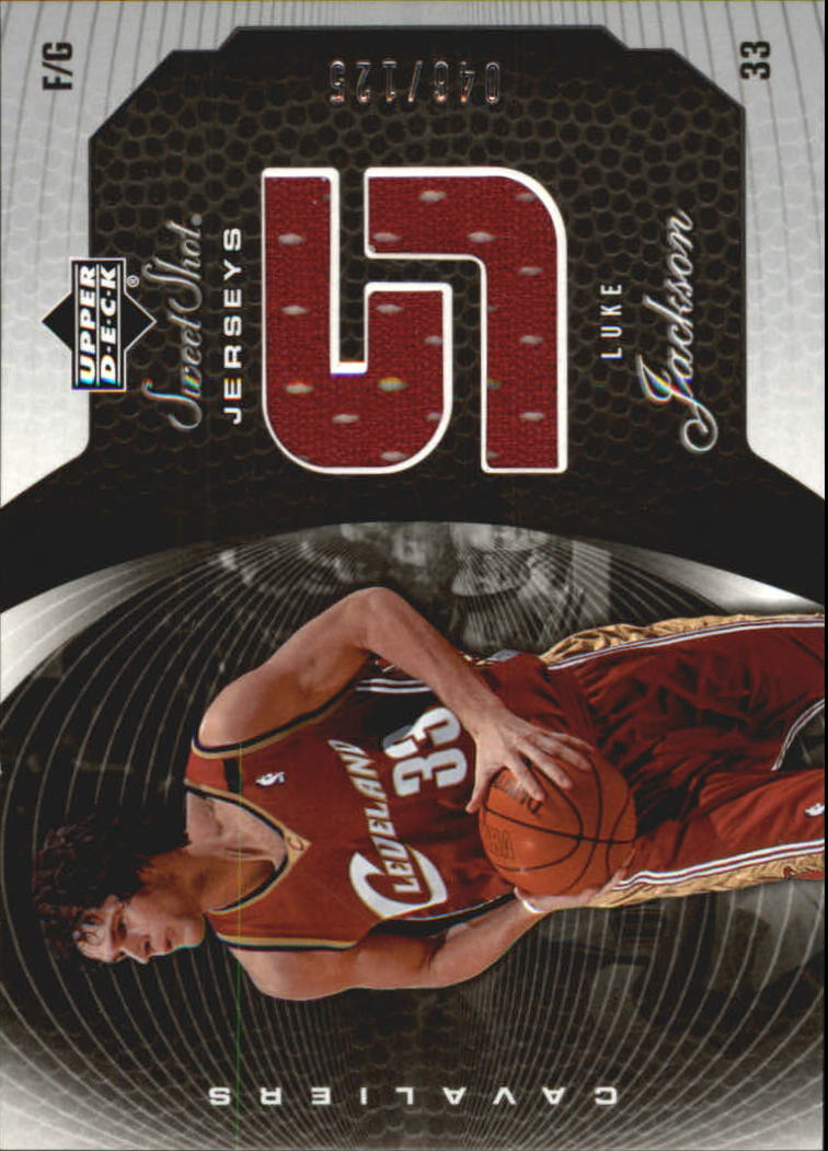 2005-06 Sweet Shot Jerseys #LU Luke Jackson/125
