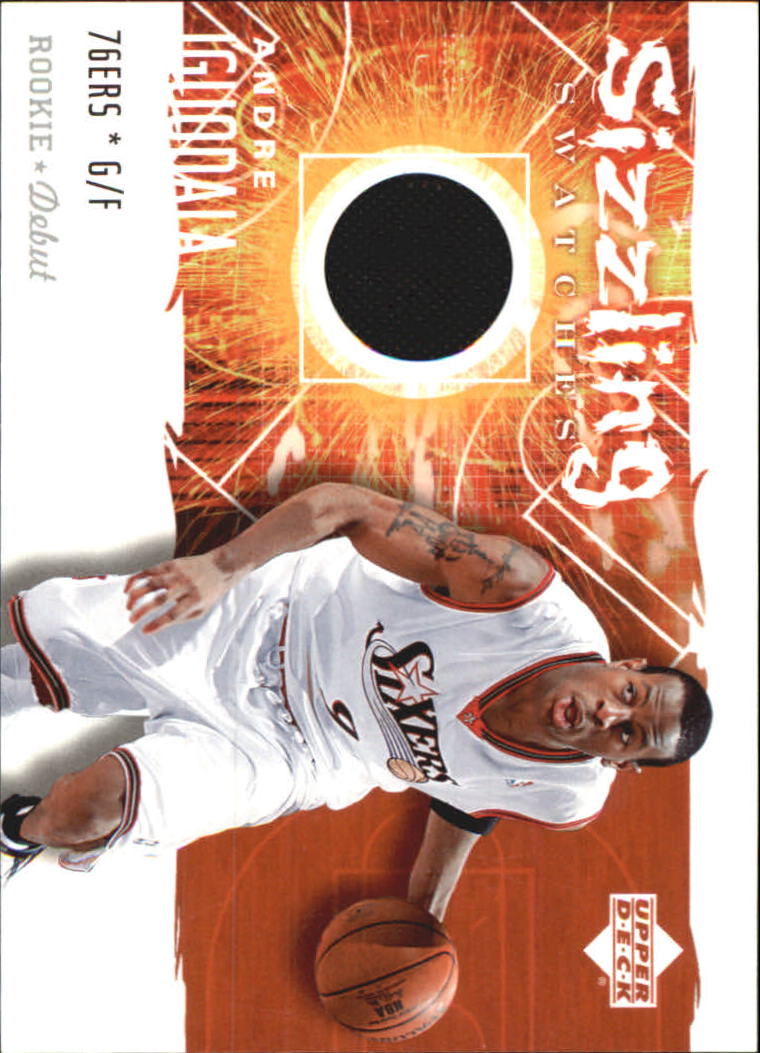 2005-06 Upper Deck Rookie Debut Sizzling Swatches #IG Andre Iguodala