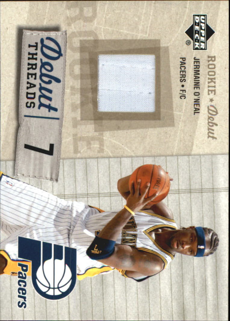 2005-06 Upper Deck Rookie Debut Threads #JO Jermaine O'Neal