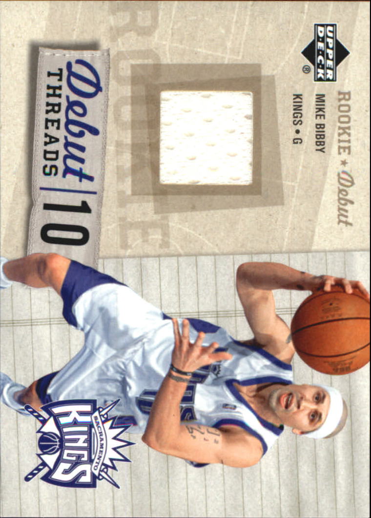 2005-06 Upper Deck Rookie Debut Threads #MB Mike Bibby
