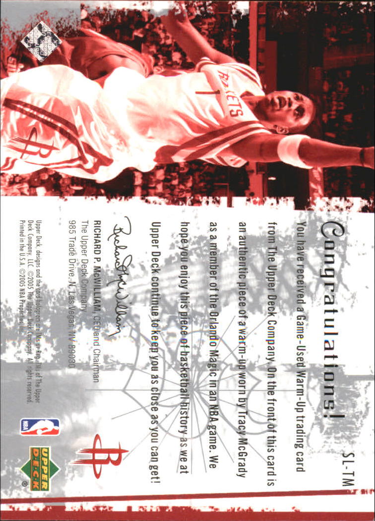 Sports Card Back