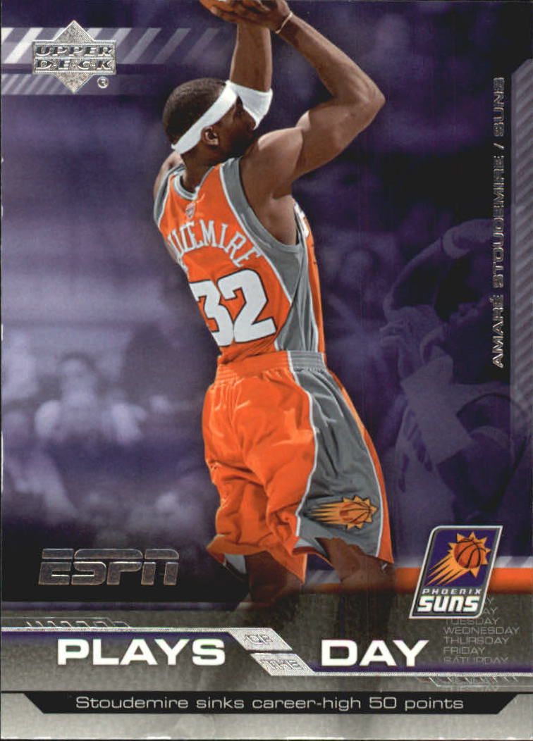 2005-06 Upper Deck ESPN Plays of the Day #PD12 Amare Stoudemire