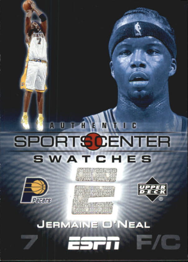 2005-06 Upper Deck ESPN Sports Center Swatches #JO Jermaine O'Neal